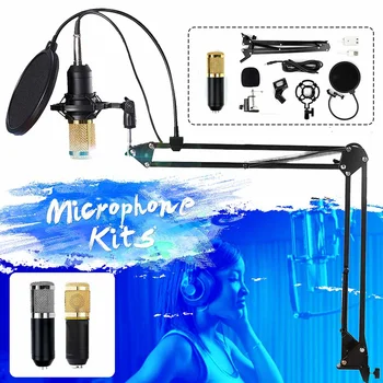 BM 800 Professional Live Studio Condenser Microphone Professional Sound Recording Microfone for Computer Karaoke KTV
BM 800 Professional Live Studio Condenser Microphone Professional Sound Recording Microfone for Computer Karaoke KTV