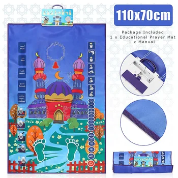 Children Educational Prayer Mat Quran Word Reading Reader Mat Islamic Coran Muslim Prayer Read Digital Speaker Rug Kids Gift
Children Educational Prayer Mat Quran Word Reading Reader Mat Islamic Coran Muslim Prayer Read Digital Speaker Rug Kids Gift