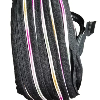 10 meters long colorful teeth nylon sewing DIY No. 5 teeth liner colored nylon zipper 
10 meters long colorful teeth nylon sewing DIY No. 5 teeth liner colored nylon zipper