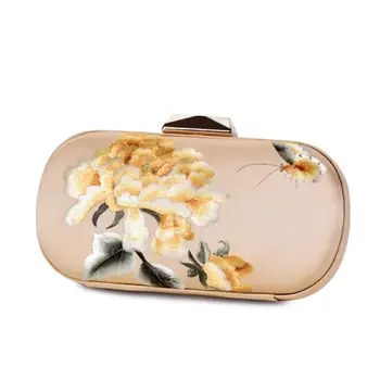 Stylish Women Flower Embroidery Handbag Evening Party Bridal Clutch Shoulder Bag Prom Wedding Wallet Purse 517D
Stylish Women Flower Embroidery Handbag Evening Party Bridal Clutch Shoulder Bag Prom Wedding Wallet Purse 517D