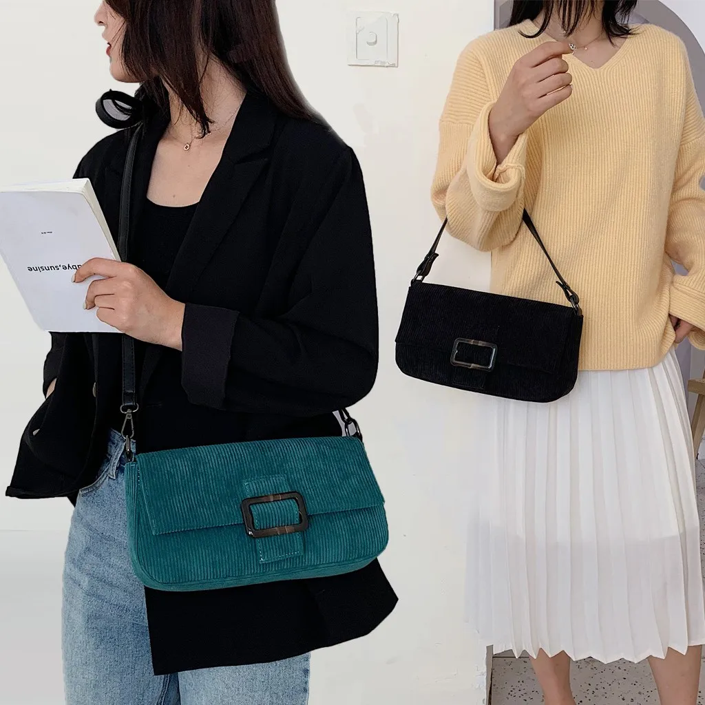 Fashion Women Ladies Hand Bags Corduroy Packs Advanced Package Crossbody Bags Handle Winter Bag Short Trip Messengers Bag
Fashion Women Ladies Hand Bags Corduroy Packs Advanced Package Crossbody Bags Handle Winter Bag Short Trip Messengers Bag