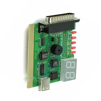 Tester Diagnostic Card PCI Analyzer USB Computer Digital Display Desktop With Light Post Notebook Error Code PC Motherboard
Tester Diagnostic Card PCI Analyzer USB Computer Digital Display Desktop With Light Post Notebook Error Code PC Motherboard