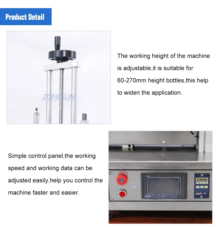 ZS-XG1870D1 Pneumatic Automatic Wooden Cork Feeding Pressing Machine Desktop Capping Machine