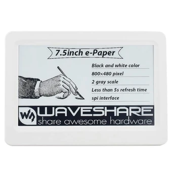 Waveshare 7.5Inch Passive NFC-Powered E-Paper, No Battery, Wireless Powering & Data Transfer
Waveshare 7.5Inch Passive NFC-Powered E-Paper, No Battery, Wireless Powering & Data Transfer