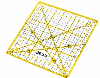 1 PC Transparent Quilting Acrylic Patchwork Aligned Ruler Grid Cutting Craft Scale Rule Drawing Tools Ruler 15x15cm
1 PC Transparent Quilting Acrylic Patchwork Aligned Ruler Grid Cutting Craft Scale Rule Drawing Tools Ruler 15x15cm