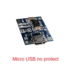 Type-c/USB 18650 1A 5V TP4056 Lithium Battery Charger Module Charging Board With Protection Dual Functions 1A Li-ion
Type-c/USB 18650 1A 5V TP4056 Lithium Battery Charger Module Charging Board With Protection Dual Functions 1A Li-ion