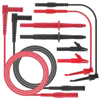 8 in 1 PVC 90CM Portable Replaceable Multi-function Multimeter Digital Meter Stick Test Kit with Alligator Clips / Probe Hook
8 in 1 PVC 90CM Portable Replaceable Multi-function Multimeter Digital Meter Stick Test Kit with Alligator Clips / Probe Hook