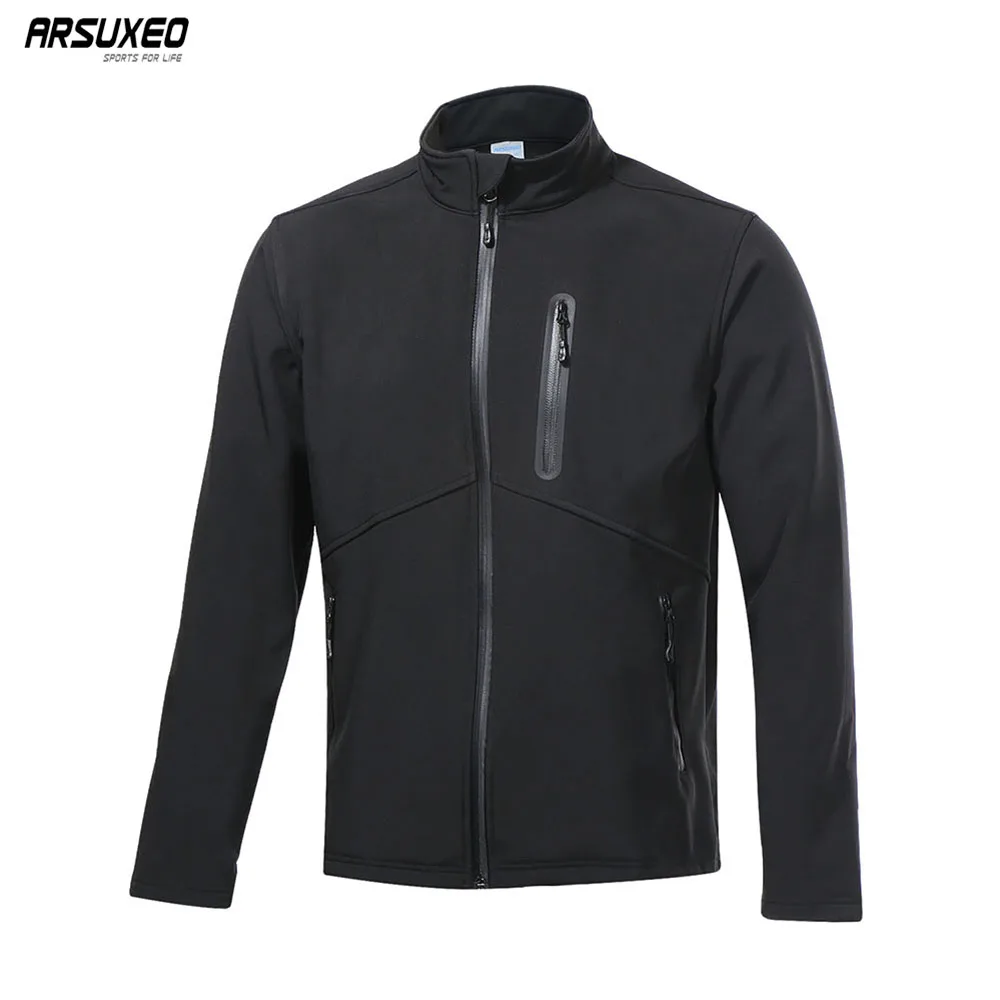 ARSUXEO Men's Cycling Jacket Thermal Fleece Winter Warm Up bicycle softsell windbreaker Sports Coat MTB Bike Jacket 16W
ARSUXEO Men's Cycling Jacket Thermal Fleece Winter Warm Up bicycle softsell windbreaker Sports Coat MTB Bike Jacket 16W