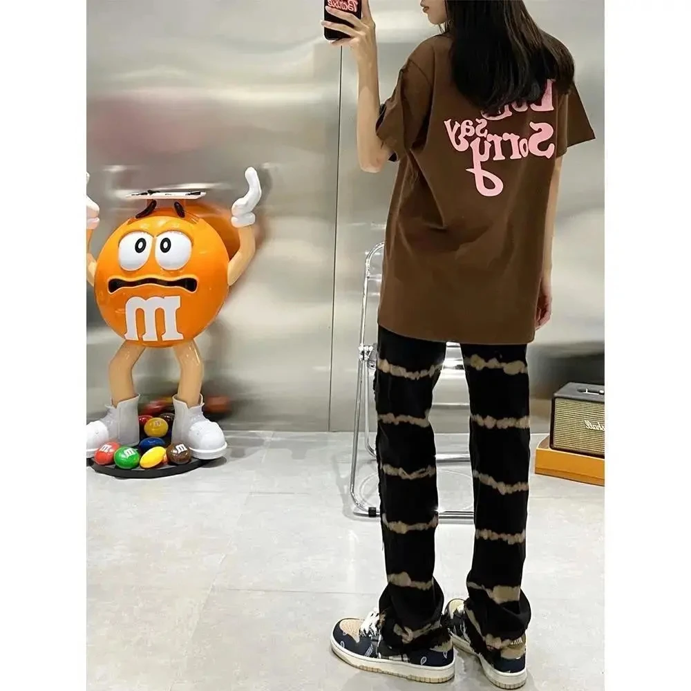 Jeans Women Loose Pants 2023 New High Street High Waist Jeans Straight Leg Trousers Splicing Women Slim Cowboy Pants
Jeans Women Loose Pants 2023 New High Street High Waist Jeans Straight Leg Trousers Splicing Women Slim Cowboy Pants