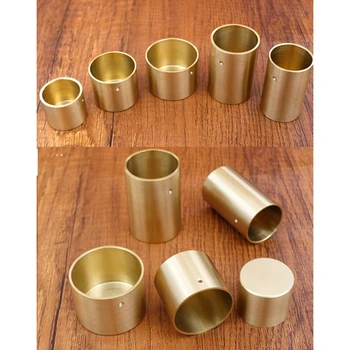 4Pcs Round Brass Tip Cap for Mid-Century Modern Table Leg Feet Replacement Cover and Sofa Foot Seal Cover
4Pcs Round Brass Tip Cap for Mid-Century Modern Table Leg Feet Replacement Cover and Sofa Foot Seal Cover