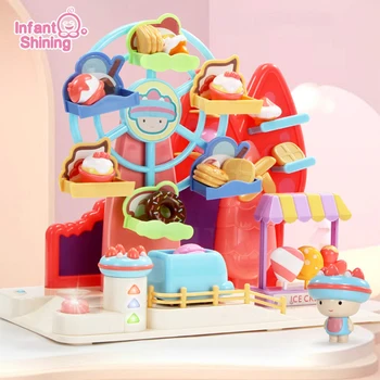 Infant Shining Pretend Play Cake Make Ice Cream Children's Educational Toys Cake Ice Cream Spinning Children's Toddler Toys
Infant Shining Pretend Play Cake Make Ice Cream Children's Educational Toys Cake Ice Cream Spinning Children's Toddler Toys