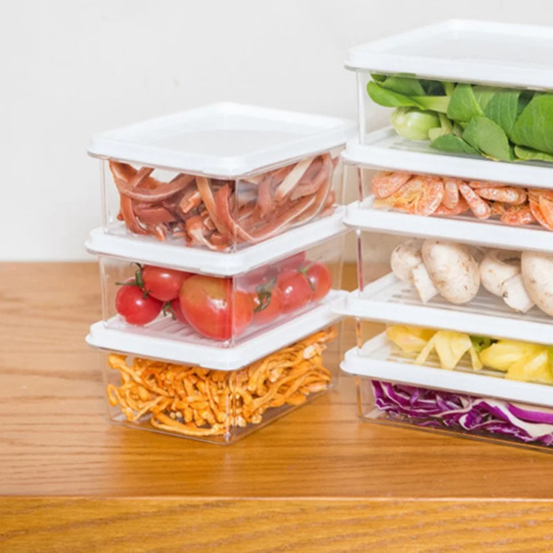 450/650/1000ml Kitchen Transparent PP Food Storage Plastic Food Storage Refrigerator Box Keep Fresh Container Preservation Box
450/650/1000ml Kitchen Transparent PP Food Storage Plastic Food Storage Refrigerator Box Keep Fresh Container Preservation Box