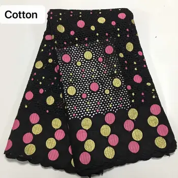 Latest African Cotton Lace Fabric 2019 High Quality Nigerian hollow out Cotton Embroidery Swiss voile Lace Fabrics HSSE162
Latest African Cotton Lace Fabric 2019 High Quality Nigerian hollow out Cotton Embroidery Swiss voile Lace Fabrics HSSE162
