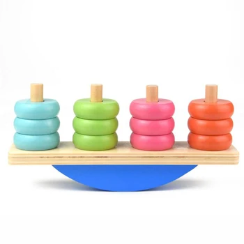 Montessori Teaching Aids Balance Board Baby Balancing Frame Early Learning Toy Colorful Wood Blocks Toys
Montessori Teaching Aids Balance Board Baby Balancing Frame Early Learning Toy Colorful Wood Blocks Toys