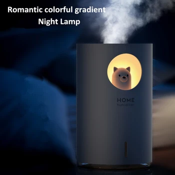 700ml-900ml USB Ultrasonic Air Humidifier LED Night Light Cute Bear Fragrance Essential Oil Diffuser Home Car Office Decoration
700ml-900ml USB Ultrasonic Air Humidifier LED Night Light Cute Bear Fragrance Essential Oil Diffuser Home Car Office Decoration