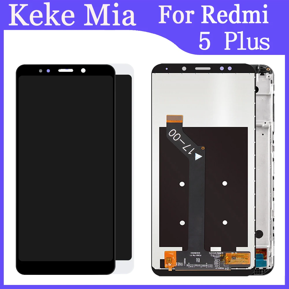 5.99" inch Original LCD For Xiaomi Redmi 5 Plus LCD Touch Screen Digitizer Assembly With Frame Replacement Redmi 5 Plus
5.99" inch Original LCD For Xiaomi Redmi 5 Plus LCD Touch Screen Digitizer Assembly With Frame Replacement Redmi 5 Plus