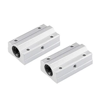 2Pcs SCS20LUU 20mm Long Type Linear Ball Bearing Block,Bush Pillow Block Linear Shaft 
2Pcs SCS20LUU 20mm Long Type Linear Ball Bearing Block,Bush Pillow Block Linear Shaft