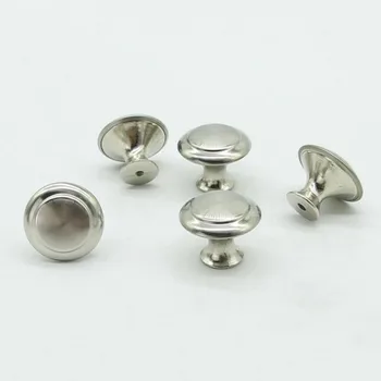 

30PCS Round Knobs Single Hole Furniture Pulls Stainless Steel For Cabinet Drawer Cupboard Wardrobe Handles Hardware