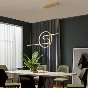 LED Chandelier White Black Gold Dining Room Round Hanging Light Restaurant Bar Coffee Shop Minimalist Modern Long Pendant Lamp
LED Chandelier White Black Gold Dining Room Round Hanging Light Restaurant Bar Coffee Shop Minimalist Modern Long Pendant Lamp