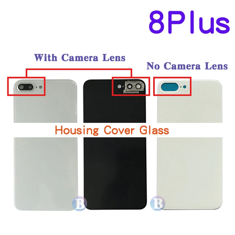High Quality Back Glass For iphone 8 Plus 8G X Back Housing cover Glass Battery Cover Rear Door No Lens or With Camera Lens
High Quality Back Glass For iphone 8 Plus 8G X Back Housing cover Glass Battery Cover Rear Door No Lens or With Camera Lens
