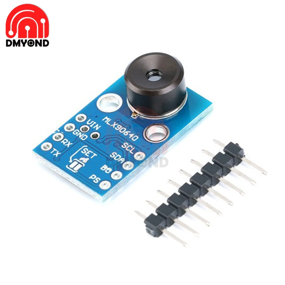 32x24 Infrared Temperature Dot Matrix Sensor Thermal Imager Array Temperature Sensor Module Module Infrared Camera Sensor Board
32x24 Infrared Temperature Dot Matrix Sensor Thermal Imager Array Temperature Sensor Module Module Infrared Camera Sensor Board