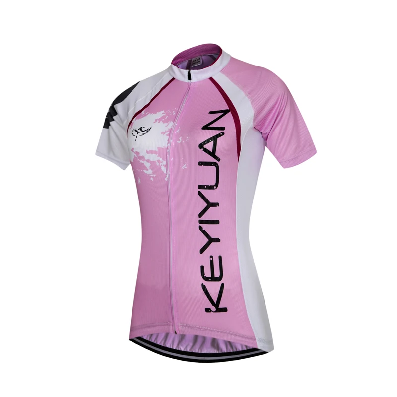 KEYIYUAN Women Short Sleeve Cycling Jersey Top Summer Bike Clothing Road Bicycle Shirts Outdoor MTB Sports Wear Cycliste Femme
KEYIYUAN Women Short Sleeve Cycling Jersey Top Summer Bike Clothing Road Bicycle Shirts Outdoor MTB Sports Wear Cycliste Femme