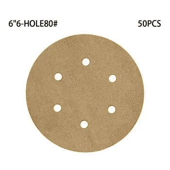 Dustless Hook Loop Sanding 6-Inch 6-Hole 80-Grit Dustless Hook and Loop Sanding Discs, 50-Pack Sand Paper Home Improvement
Dustless Hook Loop Sanding 6-Inch 6-Hole 80-Grit Dustless Hook and Loop Sanding Discs, 50-Pack Sand Paper Home Improvement