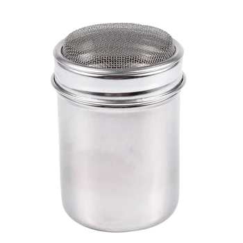 Stainless Steel Mesh Yarn Type Powder Drum Powder Spreader Salt Shaker Seasoning Jar
Stainless Steel Mesh Yarn Type Powder Drum Powder Spreader Salt Shaker Seasoning Jar