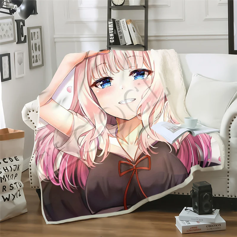 CLOOCL Anime Kaguya Sama Love Is War Two-layer Fluffy Blanket 3D Print Warm Bed Travel Decorative Sofa Soft Plush Blanket Quilt
CLOOCL Anime Kaguya Sama Love Is War Two-layer Fluffy Blanket 3D Print Warm Bed Travel Decorative Sofa Soft Plush Blanket Quilt