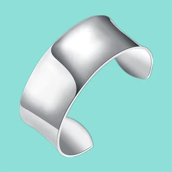 New Arrival 925 Sterling Silver Bangle Bracelets Women Smooth Open Bracelet Fashion Jewelry Engagement Christmas Gift
New Arrival 925 Sterling Silver Bangle Bracelets Women Smooth Open Bracelet Fashion Jewelry Engagement Christmas Gift
