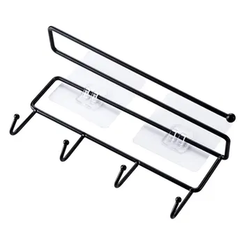Cabinet wrought iron paste rack kitchen paper towel rack Kitchen hook hook cabinet storage rack
Cabinet wrought iron paste rack kitchen paper towel rack Kitchen hook hook cabinet storage rack