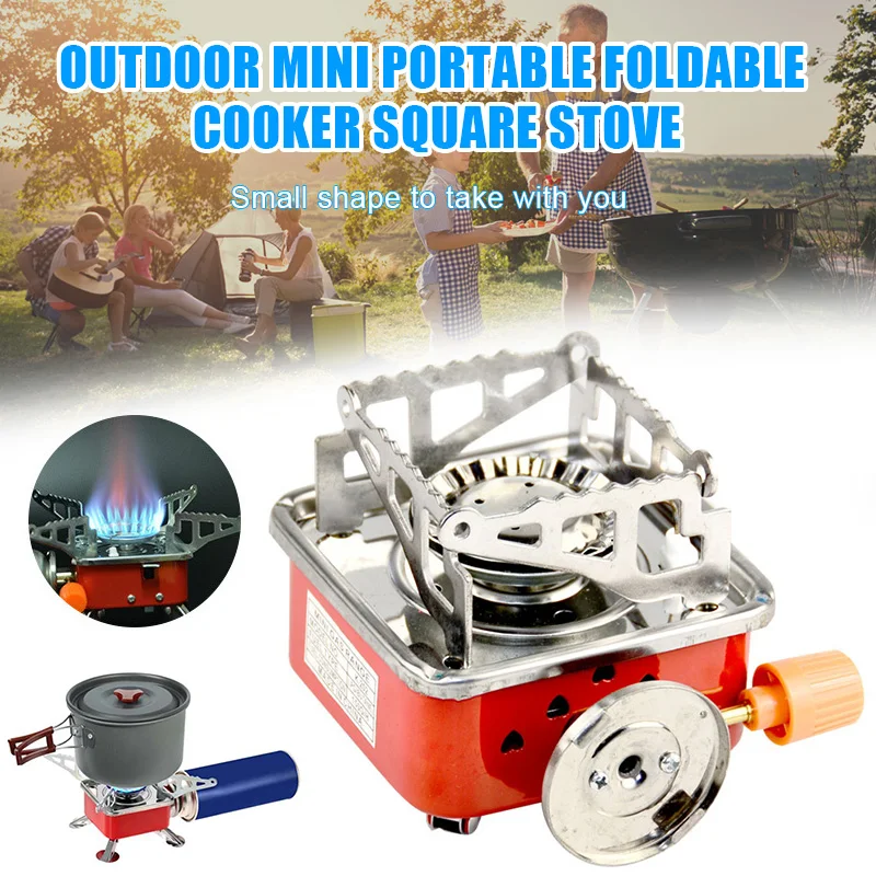 Hot Windproof Foldable Stove Burners Outdoor Mini Portable Square Stove Anti-slip Support Arms MCK99
Hot Windproof Foldable Stove Burners Outdoor Mini Portable Square Stove Anti-slip Support Arms MCK99