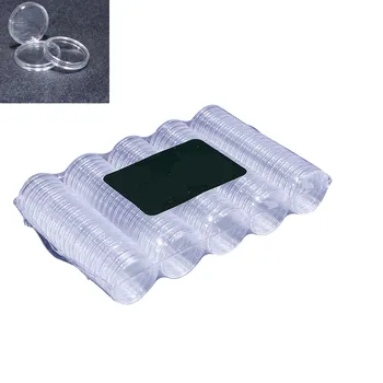 100pcs Clear Coin Storage Box Round Plastic Coin Capsules Containers Coin Protector Case 27mm Coin Collection Holder Boxes
100pcs Clear Coin Storage Box Round Plastic Coin Capsules Containers Coin Protector Case 27mm Coin Collection Holder Boxes