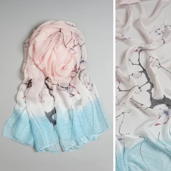 Women's 100% Pure Silk thin chiffon Big Long Wide Scarf Shawl Wrap Neckerchief 170X110cm 66"x43" TT031
Women's 100% Pure Silk thin chiffon Big Long Wide Scarf Shawl Wrap Neckerchief 170X110cm 66"x43" TT031