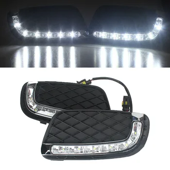 DWCX 2pcs Front Grille LED Car Daytime Running Fog Light Lamp DRL Car Fit For Mercedes Benz Smart Fortwo 2008 2009 2010 2011
DWCX 2pcs Front Grille LED Car Daytime Running Fog Light Lamp DRL Car Fit For Mercedes Benz Smart Fortwo 2008 2009 2010 2011