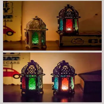 Hot! 4 Styles Brand New European Candlestick Vintage Hanging Candle Holder Moroccan Glass Candle Lantern Wedding Home Decoration
Hot! 4 Styles Brand New European Candlestick Vintage Hanging Candle Holder Moroccan Glass Candle Lantern Wedding Home Decoration