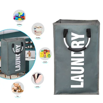 With Handle Dorm Room Toys Storage Portable Foldable Laundry Hamper Large Modern Oxford Cloth Home Self Standing Clothes Basket
With Handle Dorm Room Toys Storage Portable Foldable Laundry Hamper Large Modern Oxford Cloth Home Self Standing Clothes Basket