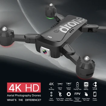 Folding F88 Drone RC Quadcopter Foldable Portable WiFi Drones With 4K HD Wide-Angle Live Video Camera Altitude Hold Mode Drone
Folding F88 Drone RC Quadcopter Foldable Portable WiFi Drones With 4K HD Wide-Angle Live Video Camera Altitude Hold Mode Drone
