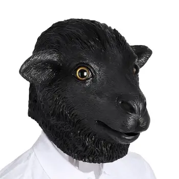 Sheep Mask Realistic Goat Full Face Masks Handsome Animal Ball Masquerade Party Halloween Costume Girls Cosplay Props
Sheep Mask Realistic Goat Full Face Masks Handsome Animal Ball Masquerade Party Halloween Costume Girls Cosplay Props
