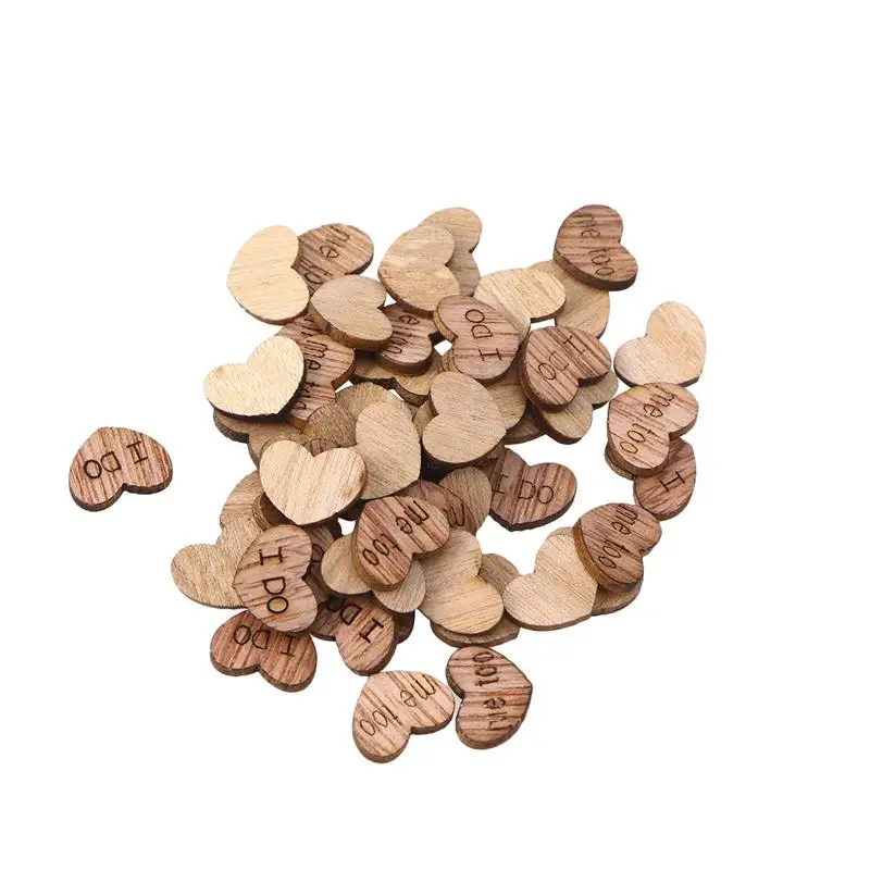 50 Pcs Wooden Pieces Heart Shape Lovely Me Too/I Do Wood Ornament Cutouts Craft Embellishments Manual Accessories For DIY Art
50 Pcs Wooden Pieces Heart Shape Lovely Me Too/I Do Wood Ornament Cutouts Craft Embellishments Manual Accessories For DIY Art