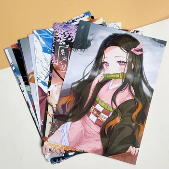 Ghost Destruction Blade Souvenir Tanjiro Stickers Poster Demon Slayer Kimetsu No Yaiba Wall Posters Room Decoration 
Ghost Destruction Blade Souvenir Tanjiro Stickers Poster Demon Slayer Kimetsu No Yaiba Wall Posters Room Decoration
