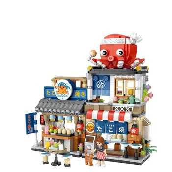 Mini City Street View Takoyaki Shop Model Building Blocks Shaved Ice Store Figures Bricks Set Assembly Toys Kids Christmas Gift
Mini City Street View Takoyaki Shop Model Building Blocks Shaved Ice Store Figures Bricks Set Assembly Toys Kids Christmas Gift