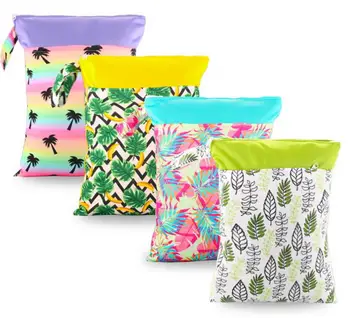 100pcs Reusable Waterproof Fashion Prints Wet Dry Diaper Bag Double Pocket Cloth Handle Wetbags 30*40CM
100pcs Reusable Waterproof Fashion Prints Wet Dry Diaper Bag Double Pocket Cloth Handle Wetbags 30*40CM