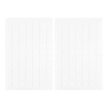 2 Sheets Double-sided Stickers Acrylic Transparent Double-sided Tape for Office Dorm
2 Sheets Double-sided Stickers Acrylic Transparent Double-sided Tape for Office Dorm