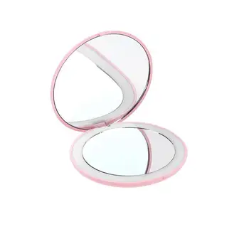 Portable Travel 10X Magnifying Round LED Makeup Mirror for Cosmetic Lighting Soft Lighting Technology No Glare Good Makeup
Portable Travel 10X Magnifying Round LED Makeup Mirror for Cosmetic Lighting Soft Lighting Technology No Glare Good Makeup