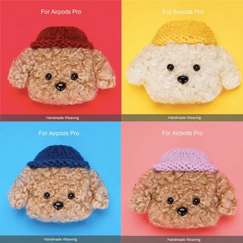 Knitting Plush Teddy Bear Case For Airpods Pro Bluetooth Earphone Charge Case Protective Cases Skin Accessories Headphones Case
Knitting Plush Teddy Bear Case For Airpods Pro Bluetooth Earphone Charge Case Protective Cases Skin Accessories Headphones Case