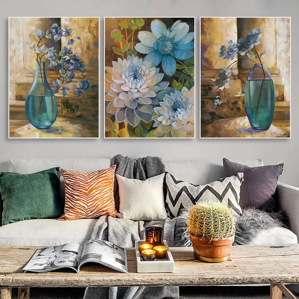 Scandinavian Abstract Canvas Painting Retro Flowers Vase Posters And Prints Vintage Wall Art Pictures For Living Room Home Decor
Scandinavian Abstract Canvas Painting Retro Flowers Vase Posters And Prints Vintage Wall Art Pictures For Living Room Home Decor