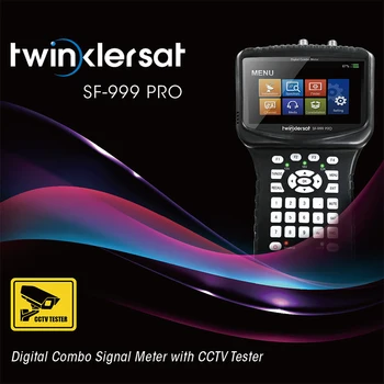 Twinker SF-999PRO Satfinder For Satellite Receiver/DVB T2/DVB C Satellite Finder Meter CCTV Test in CVBS Sat finder Media Player
Twinker SF-999PRO Satfinder For Satellite Receiver/DVB T2/DVB C Satellite Finder Meter CCTV Test in CVBS Sat finder Media Player