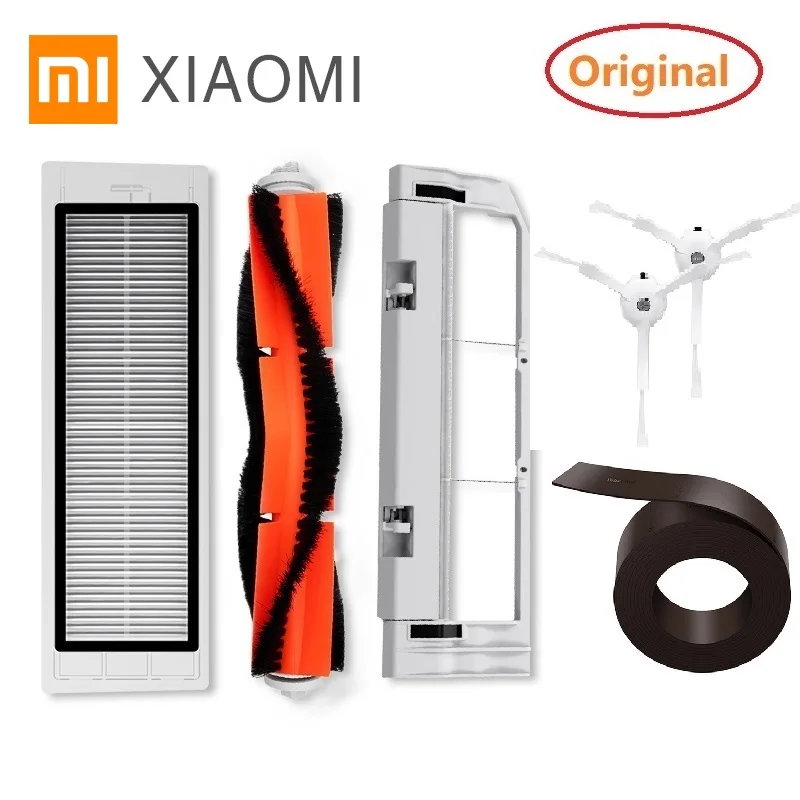 Original Xiaomi Robot Vacuum Part of Main Brush HEPA Filter Side Brush Wall Cleaner Tool for Xiaomi MIJIA roborock Vacuum Parts
Original Xiaomi Robot Vacuum Part of Main Brush HEPA Filter Side Brush Wall Cleaner Tool for Xiaomi MIJIA roborock Vacuum Parts