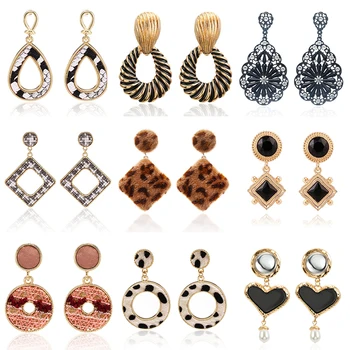 Big Earrings For Women Long Earings Bohemian Sexy Leopard Felt Snakeskin Geometry 2019 New Dangle Earrings Jewelry
Big Earrings For Women Long Earings Bohemian Sexy Leopard Felt Snakeskin Geometry 2019 New Dangle Earrings Jewelry